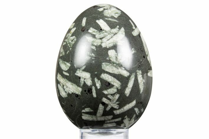 Polished Chinese Writing Rock Egg - California #334170